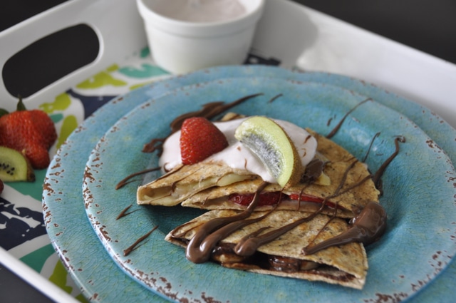 Sweet Dessert Quesadillas