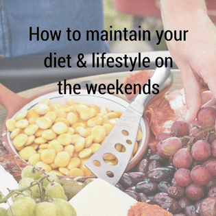 How to maintain your diet and lifestyle on the weekendsBlogTitle