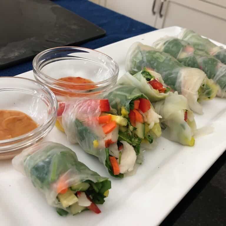 Veggie Rice Wraps